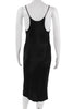 DONNA KARAN NEW YORK DKNY. Black Sleeveless Slip Dress