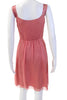 Philosophy di Alberta Ferretti Italy. Pink Acetate  Fit & Flare Dress