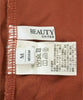 BEAUTY&YOUTH UNITED ARROWS JAPAN. Brown/Burgundy Sheath Dress.