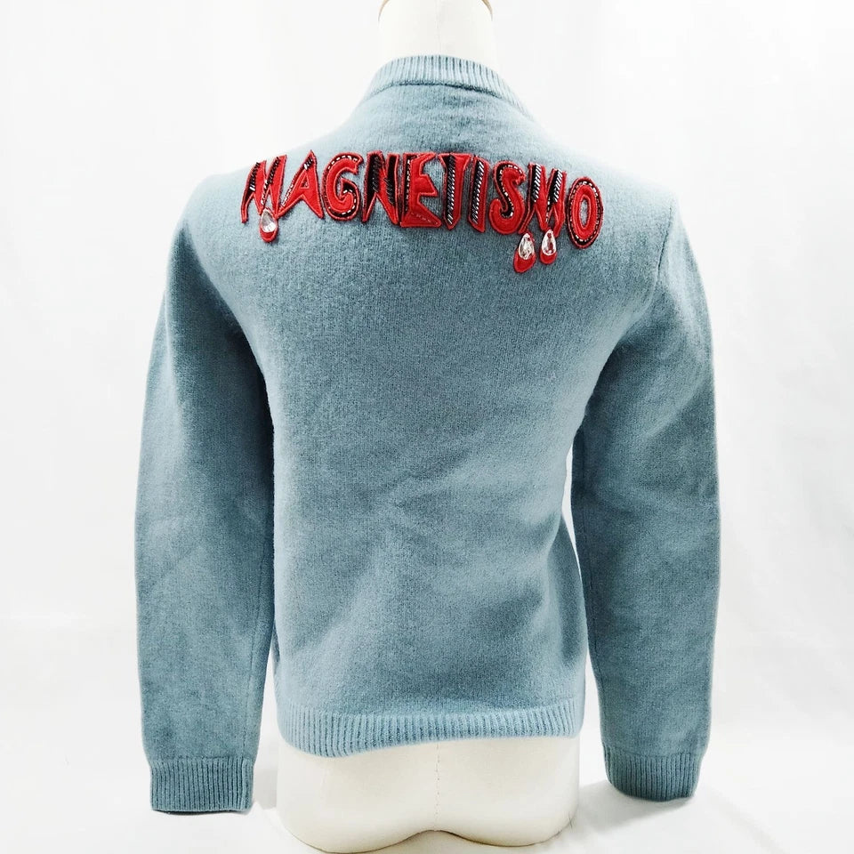 Gucci Italy. Vintage Alessandro Michele Wool Sweater