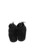 Manolo Blahnik Paris. Black Textured Lined Lace Up Mini Booties Size EUR 40.5