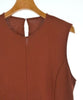 BEAUTY&YOUTH UNITED ARROWS JAPAN. Brown/Burgundy Sheath Dress.