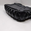 Miu Miu Italy. Black Leather Shoulder Bag / Crossbody/Tote Bag