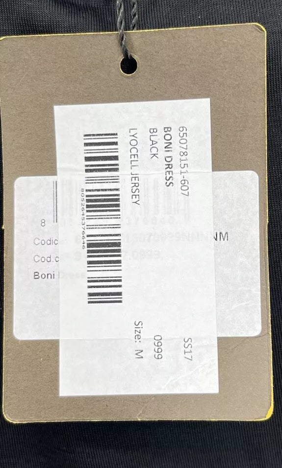 Vivienne Westwood UK. NEW/W TAGS. Anglomania Black Boni Jersey Dress