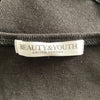 BEAUTY&YOUTH UNITED ARROWS JAPAN. Black Sleeveless Long Knit Dress