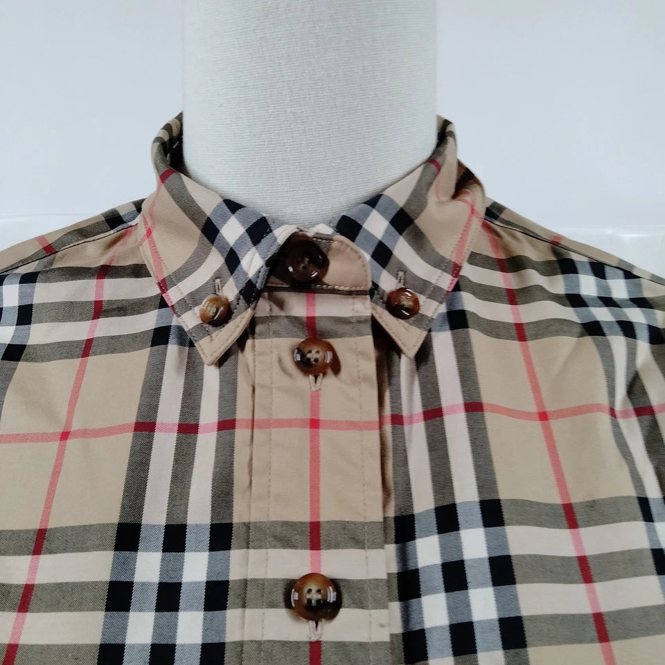 Burberry UK. Vintage Cotton, Polytech, Elastane Dress