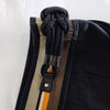 Gucci Italy. Vintage Black Cotton Polyurethane Skirt