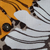 Dolce & Gabbana Italy. Orange Cotton Rayon Floral Blouse/Top