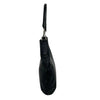 HIROFU JAPAN. Black Distressed Leather H Logo Shoulder Bag