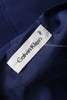 Calvin Klein NY.  Blue Boat Neck A-Line Knee Length Dress