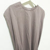 ANAYI JAPAN. 21AW COLLECTION Sleeveless Crew Neck Belted Long Dress