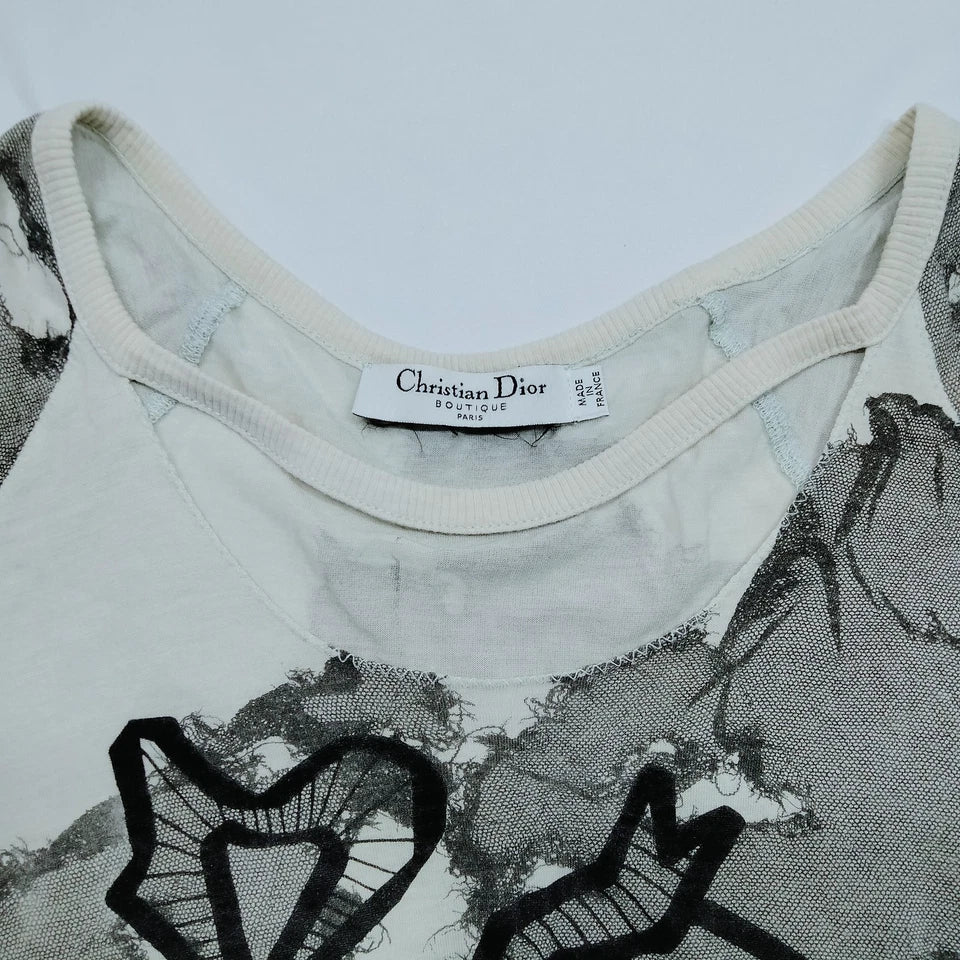 Christian Dior Paris. Cotton,, Nylon, Polyurethane Shirt/Top