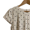 Maglie par ef-de JAPAN. Beige polka dot short sleeve long dress