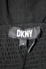 DONNA KARAN. DKNY. Black Rayon Maxi Full Length Sundress