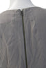 Helmut Lang NY. Gray Silk Sheath Midi Dress