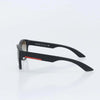 PRADA ITALY. Black Acetate Authentic Sunglasses