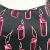 Miu Miu Italy. ERIWAKAYAMA SPECIAL LTD ED. Black Printed Geometric Abstract Cotton Dress