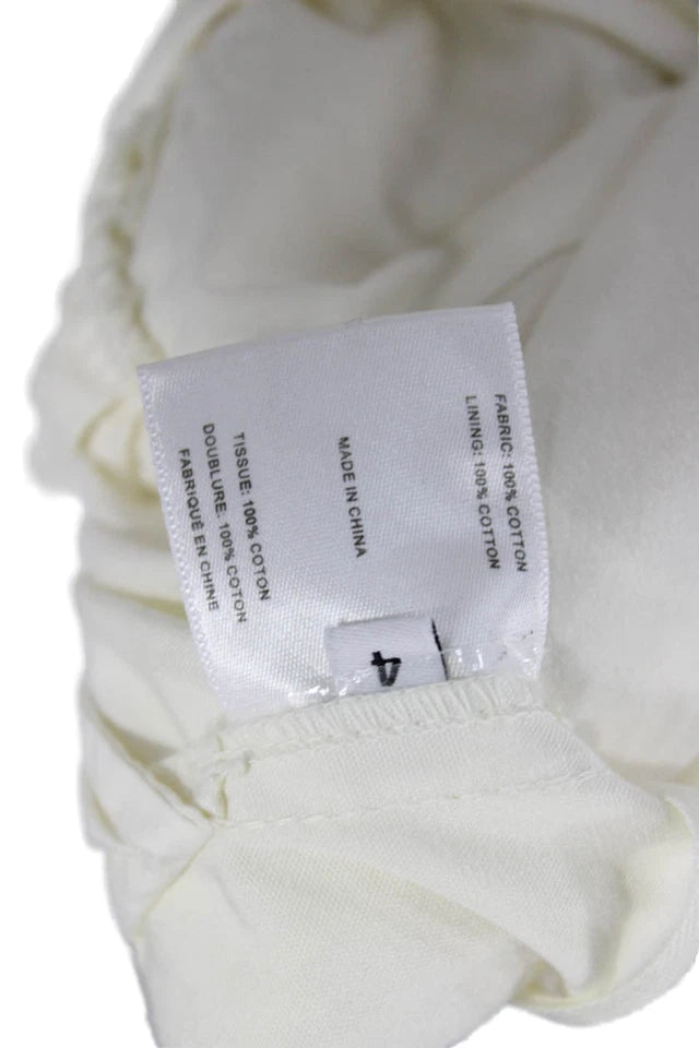 Proenza Schouler NY. White Label White Cotton Sundress White