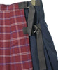 Ray Beams Japan.  NavyxRedxWhite (Check Pattern ) Long/Maxi Length Skirt