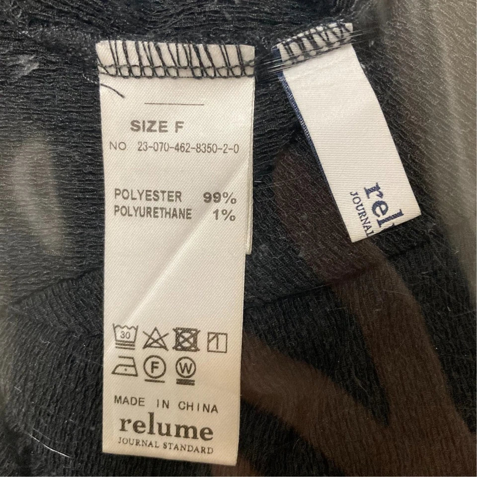 JOURNAL STANDARD JAPAN. 23SS COLLECTION Relume Black  Camisole Slip Dress