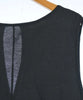 BEAUTY & YOUTH UNITED ARROWS JAPAN. Black Cotton A-Line Dress