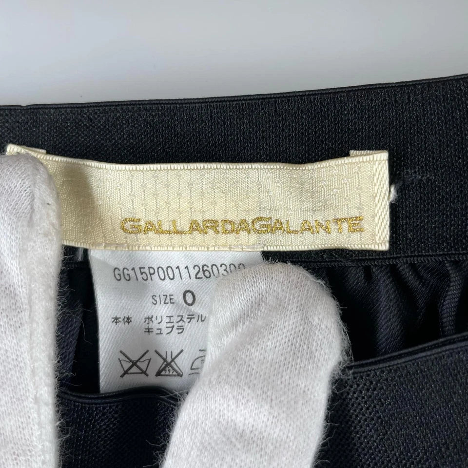 GALLARDAGALANTE JAPAN. NEW. Black Pin Stripe Skirt