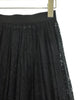 UNITED ARROWS JAPAN. Black Lace Long/Maxi Length Skirt