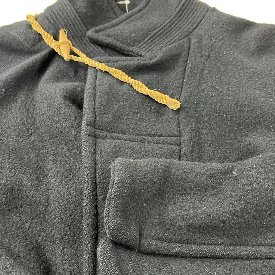 R by45rpm Japan. Navy Wool Blend Coat