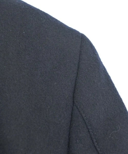 UNITED TOKYO JAPAN. Navy Wool Blend Overcoat