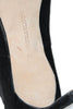 Manolo Blahnik Paris. Black Suede Pointed Toe Stretch Ankle Boots Black Size 39
