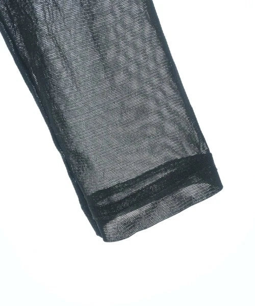 UNITED TOKYO JAPAN. Black Cut/Sew Semi Sheer Bodysuit