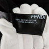 Fendi ITALY. Black Cotton Flare Skirt