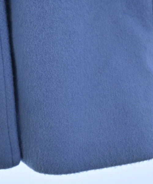 UNITED TOKYO JAPAN. Blue Wool Blend Belted Coat
