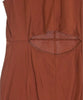 BEAUTY&YOUTH UNITED ARROWS JAPAN. Brown/Burgundy Sheath Dress.