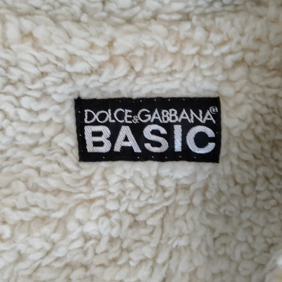 DOLCE&GABBANA ITALY. Vintage Nylon/Cotton Blend/Denim Jacket