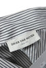 Dries Van Noten, Black Cotton Striped Button-Up Shirt
