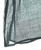 NOBLE JAPAN. Black Semi Sheer Linen Blend Blouse