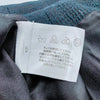 Chanel Paris. Navy Blue Chanel Pin Cotton/Nylon Skirt