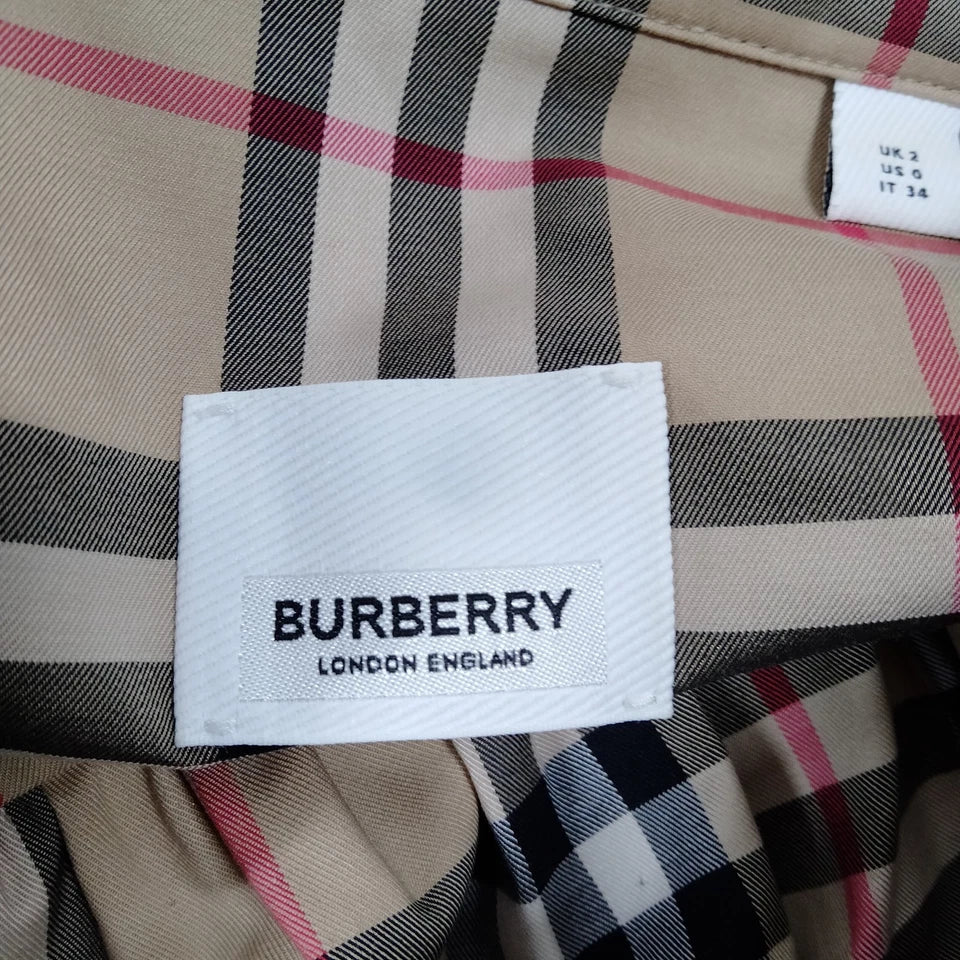 Burberry UK. Vintage Cotton, Polytech, Elastane Dress