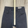 Parasuco Italy. Black Denim Y2k Vintage Low Rise Flare Stretch Jeans