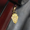 Gucci Italy. Vintage Black Leather Shoulder Bag / Hand Bag