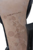 Manolo Blahnik Paris. BlackLeather Pointed Toe D'Orsay Pumps  Size 37.5 7.5