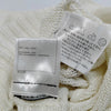 Chanel Paris. Off White Vintage Cotton Sweater