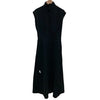 Yohji Yamamoto Y'S JAPAN.  Vintage Black Sleeveless Shirt Dress