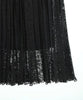 UNITED ARROWS JAPAN. Black Lace Long/Maxi Length Skirt