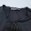 DOLCE&GABBANA ITALY. Black Cotton Top