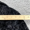 Vintage Faux Fur Coat Women's Medium Black Cinched Trench Academia Classic Chic