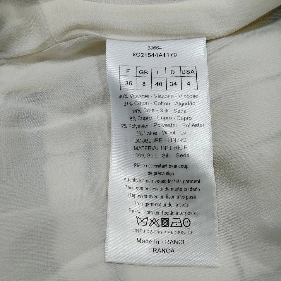 Christian Dior PARIS. Vintage Rayon Cotton Silk Top