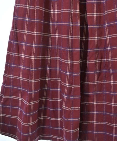 Ray Beams Japan.  NavyxRedxWhite (Check Pattern ) Long/Maxi Length Skirt