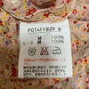 PINK HOUSE JAPAN. Pink/Reds Flower Print Tiered Tunic Blouse